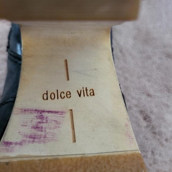 Dolce Vita Black Arlynn Platform Bootie Size:7 EUC - Picture 7 of 10